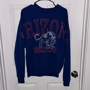 Hollister Blue Graphic Crewneck Sweater